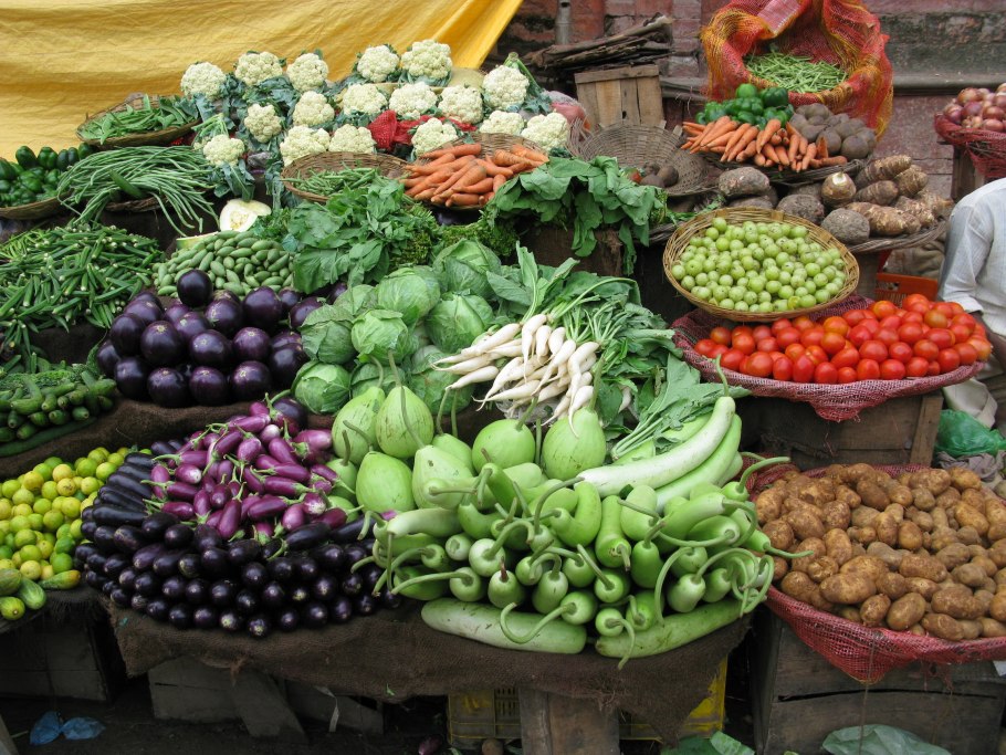 Овощи и фрукты в Индии