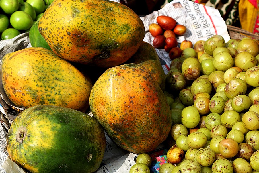 Овощи и фрукты в Индии