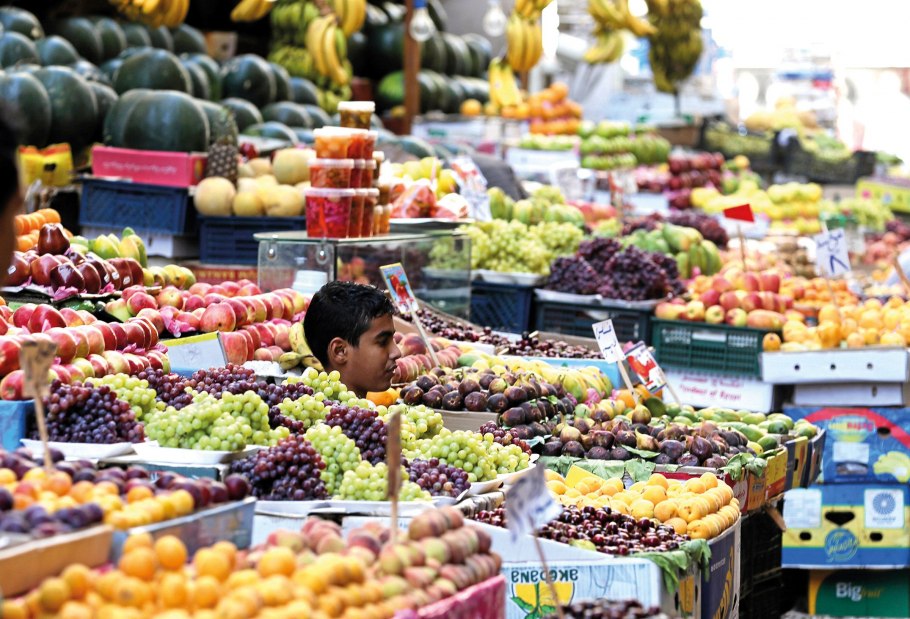 Фруктовый рынок в Египте