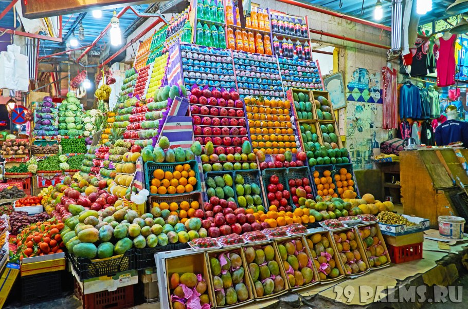 Египет Шарм-Эль-Шейх магазины фруктов