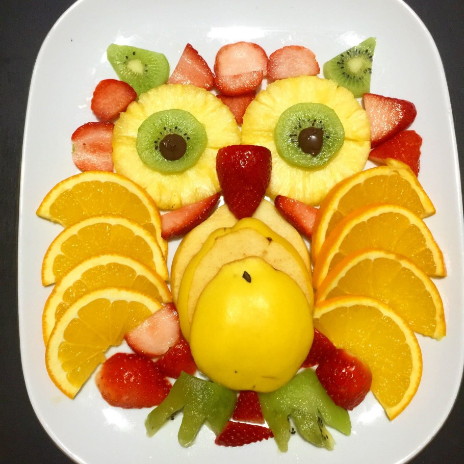 Красивая нарезка фруктов