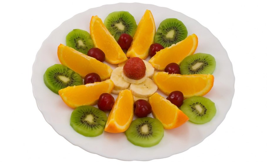 Нарезка фруктов