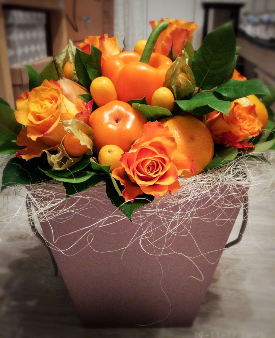 Фруктовый букет