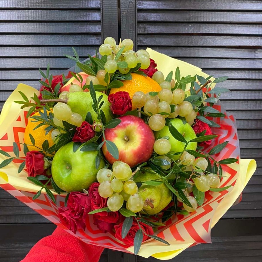 Бархатная корзина