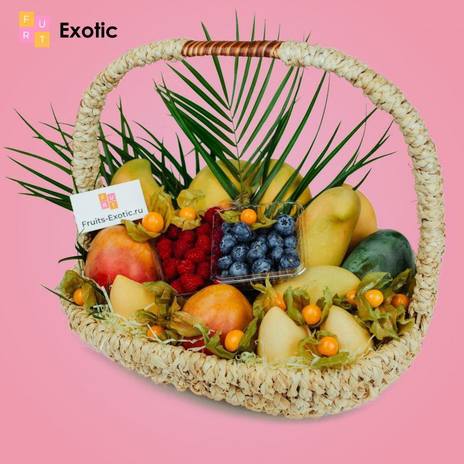 Корзина с фруктами