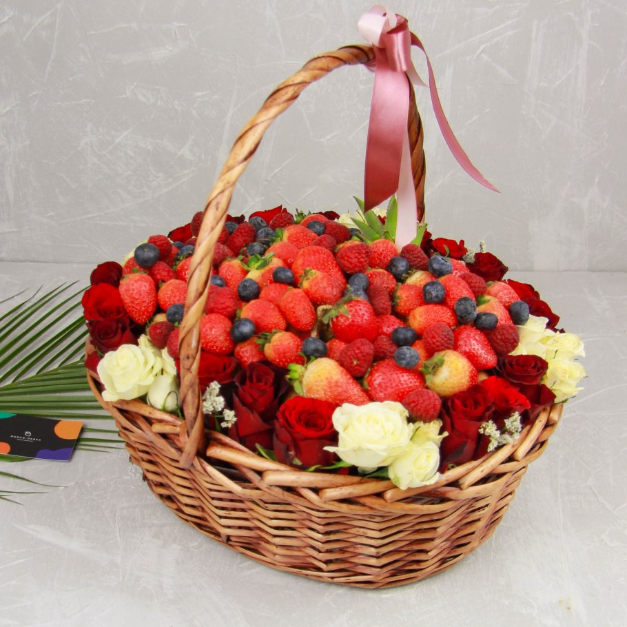 Корзина с фруктами