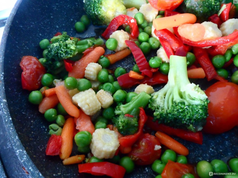 Мексиканская смесь из овощей