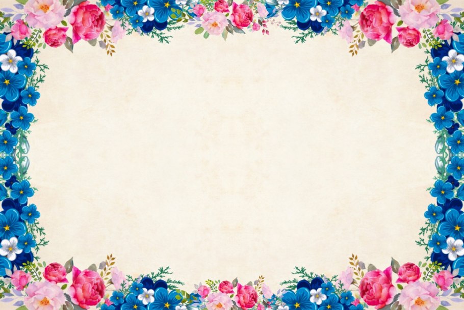 Цветочная рамка