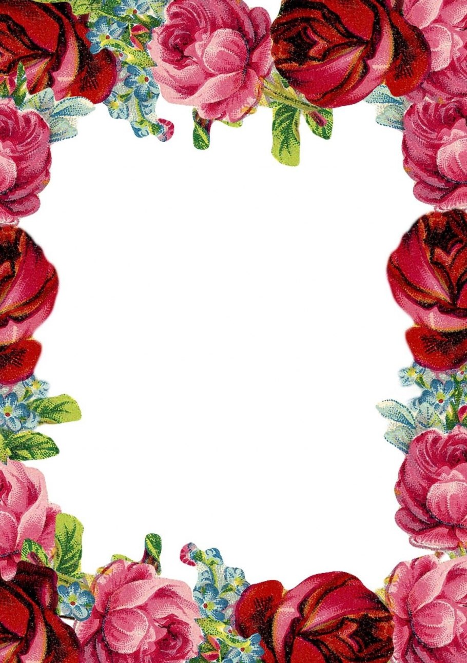 Цветочная рамка