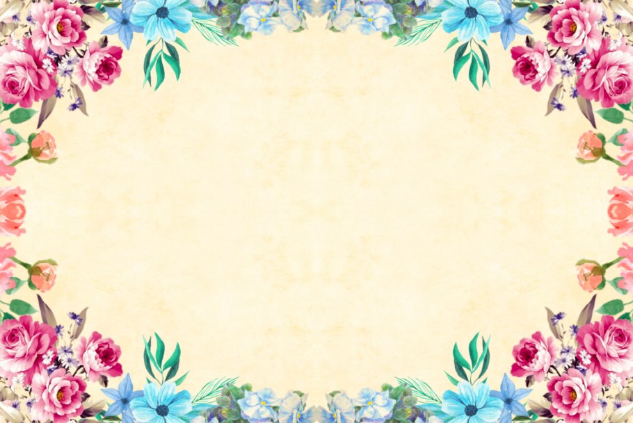 Цветочный фон для текста