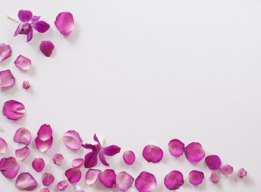 Лепестками роз