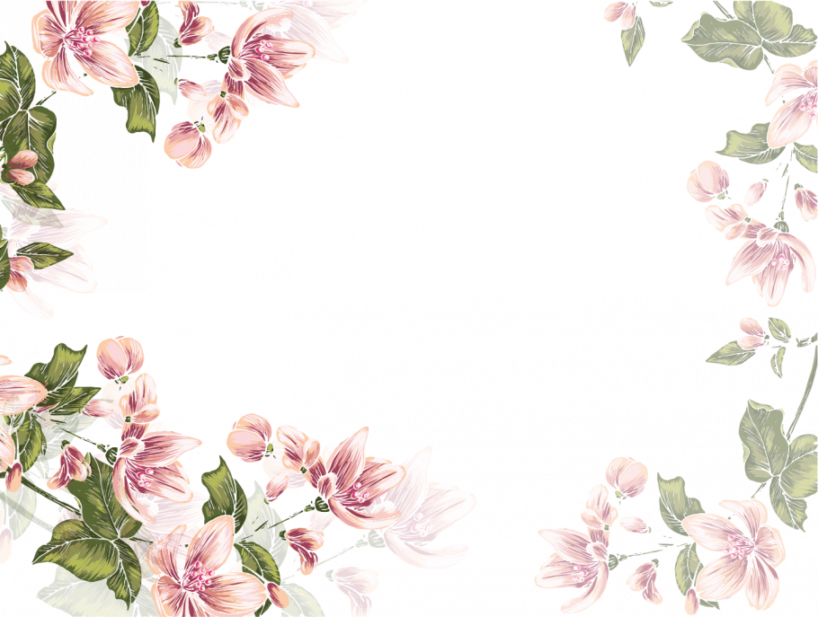 Цветочные рамки