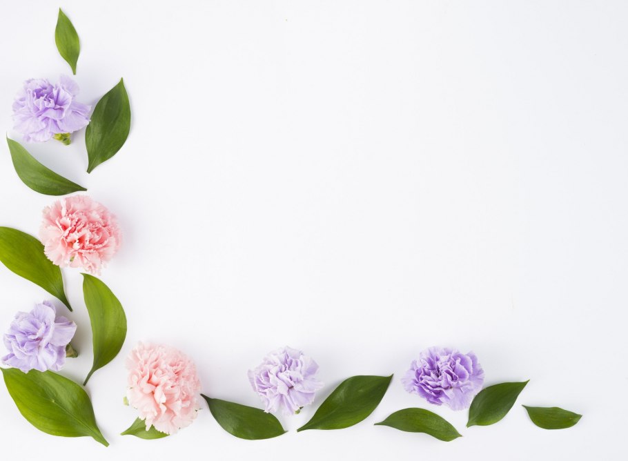 Фон с цветами для текста