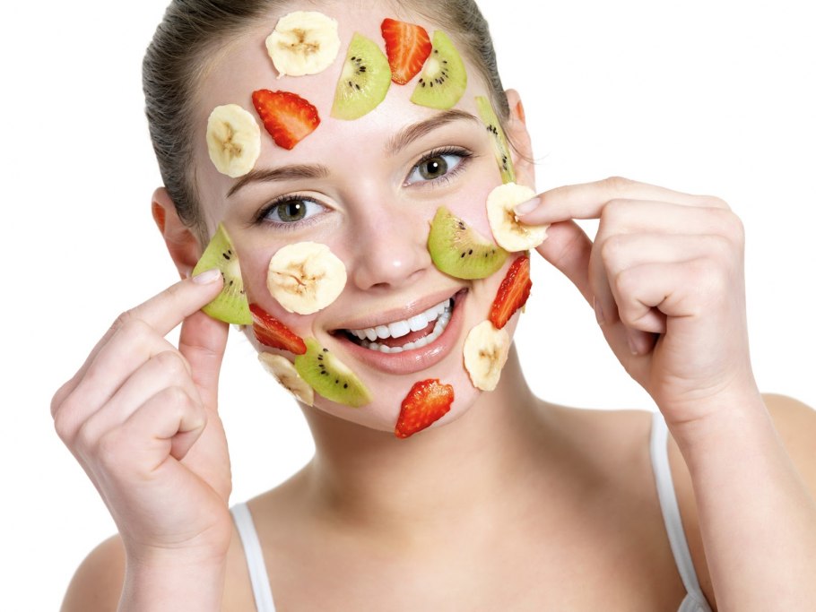 Маска из фруктов