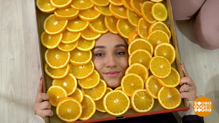 Девушка с апельсинами фотосессия