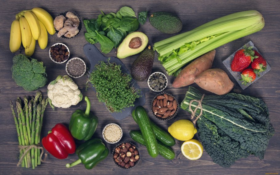 Правильное питание овощи