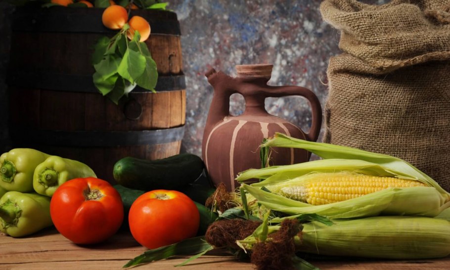 Мясо с зеленью