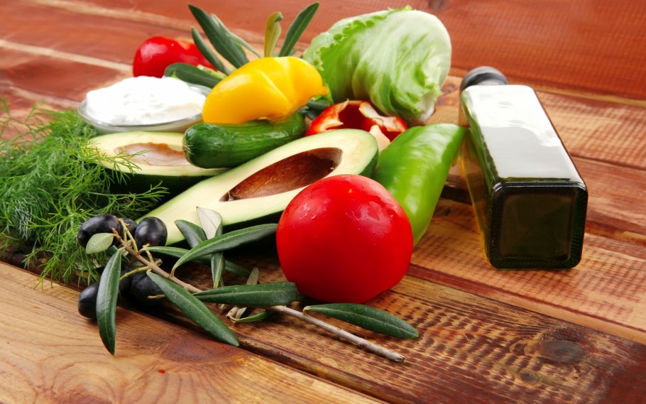 Овощи на столе