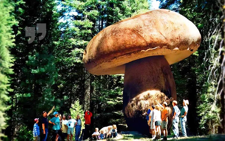 Armillaria ostoyae самый большой гриб в США