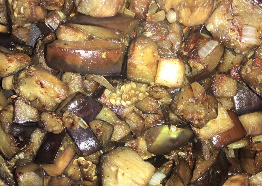 Баклажаны  а ля грибочки