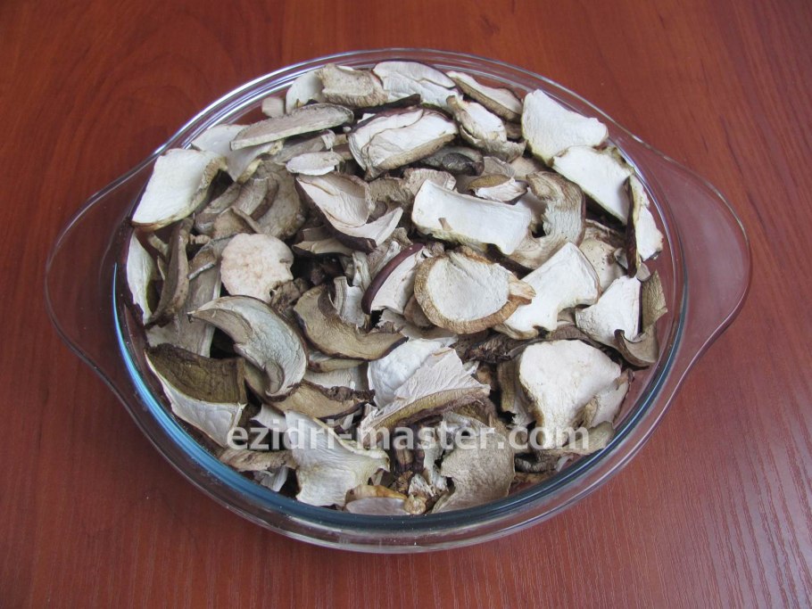 Сушка белый гриб
