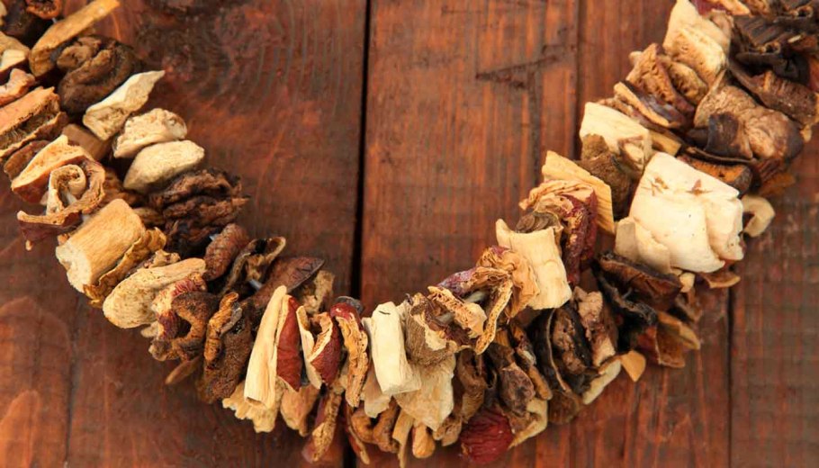 Сушеные грибы