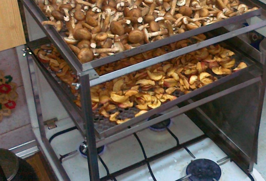 Сушилка для грибов на газовую плиту