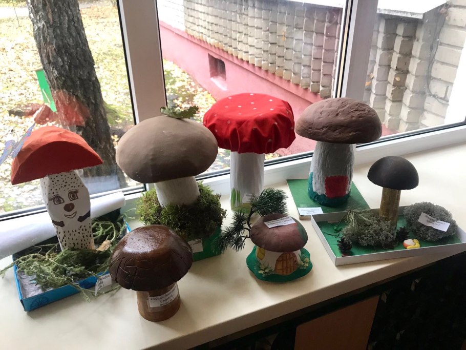 Поделка чудо гриб