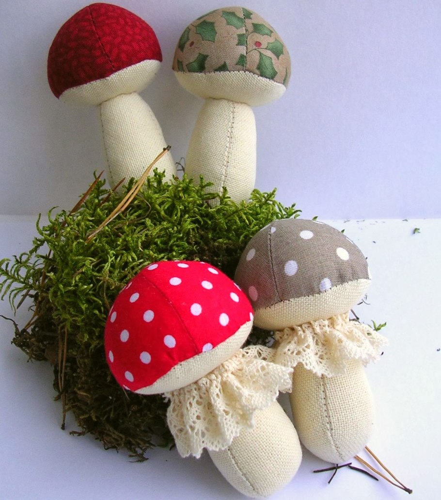 Грибочки из фоамирана