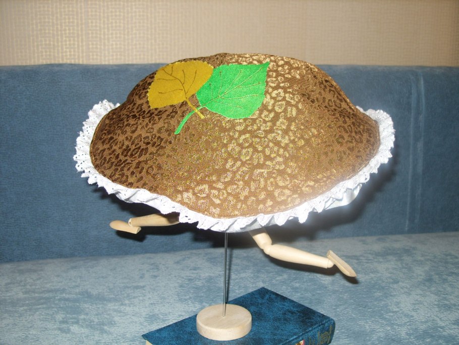 Грибы из природного материала