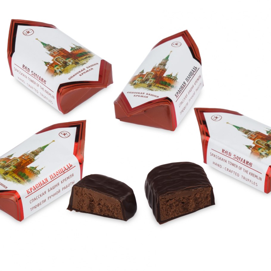 Трюфельные конфеты красный октябрь