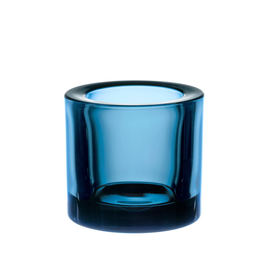 Ваза из синего стекла Home Sweet Home