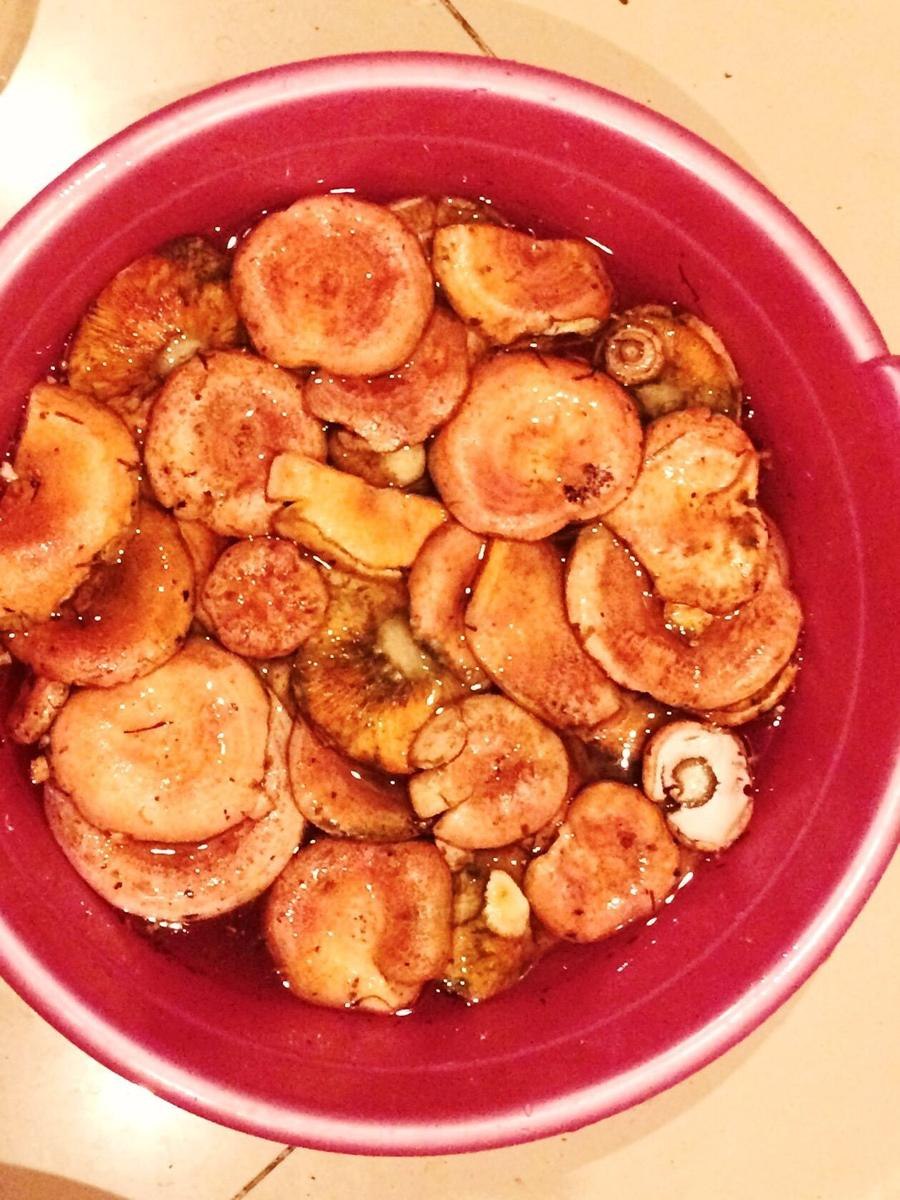 Маска гриб Рыжик