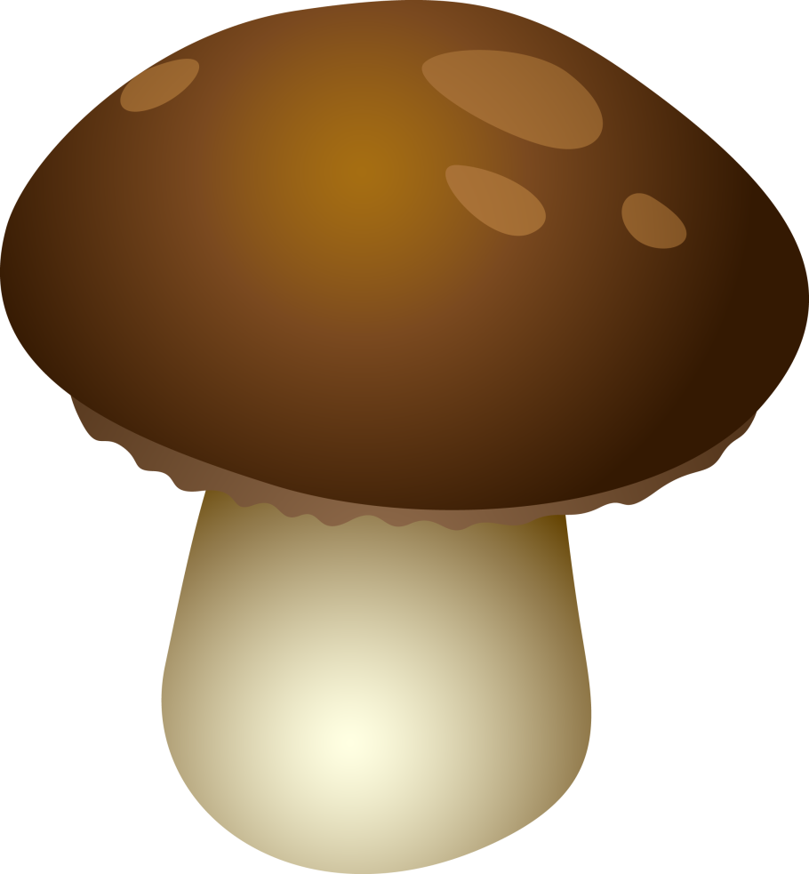 Грибочки мультяшные