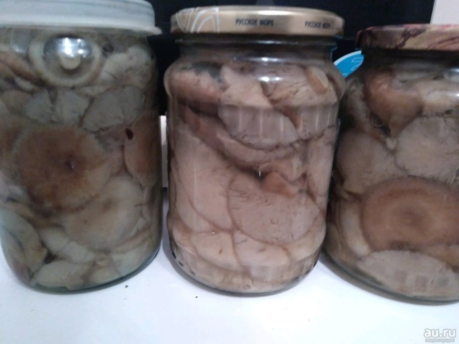 Волнушки грузди соленые