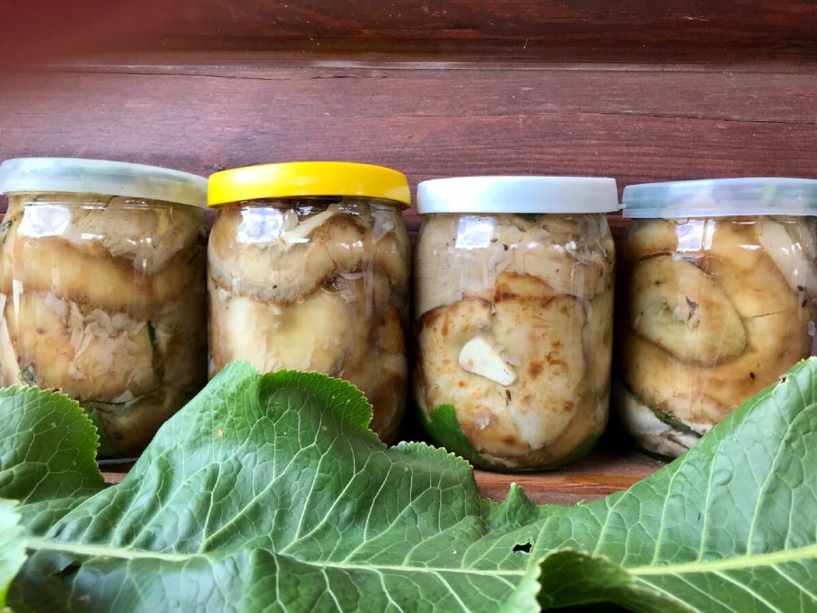 Рыжики соленые в банках
