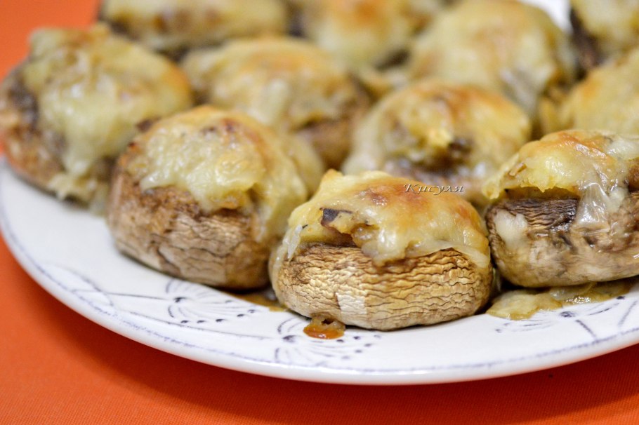 Фаршированные шампиньоны юлия высоцкая