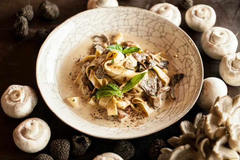 Блюда с грибами шампиньонами