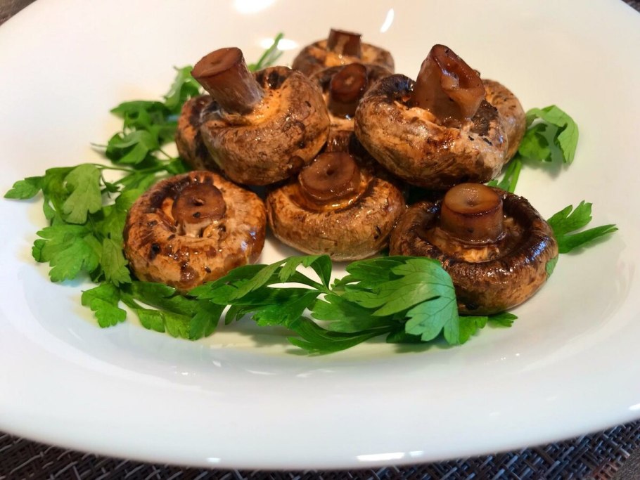 Легкие закуски из шампиньонов