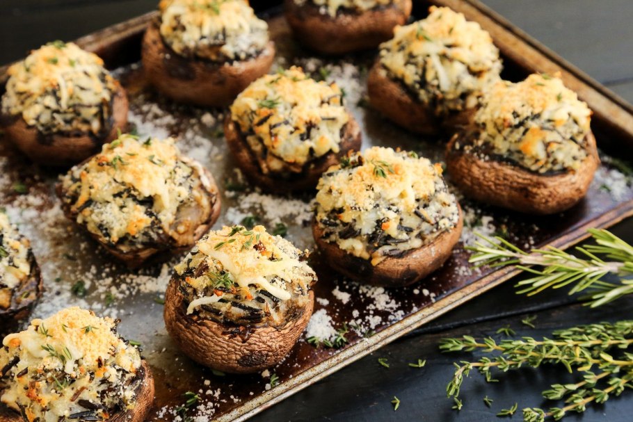 Stuffed mushroom