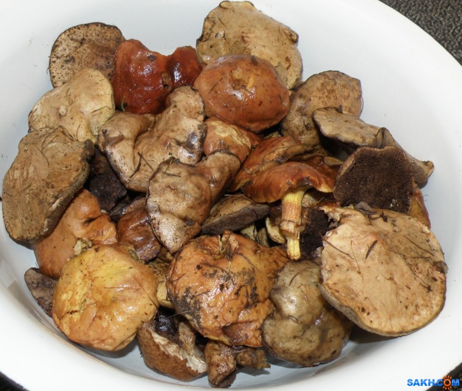 Грибы жареные