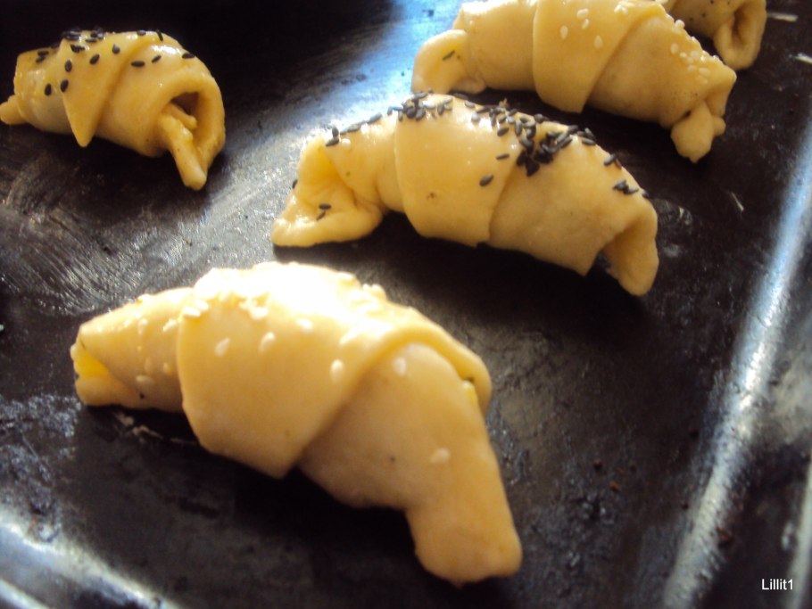 Мясные рогалики