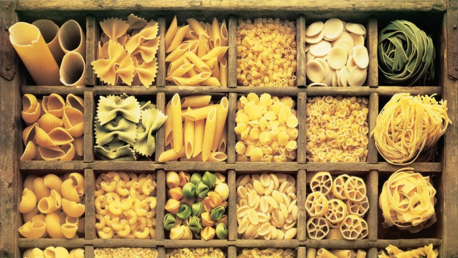 Формы макаронных изделий