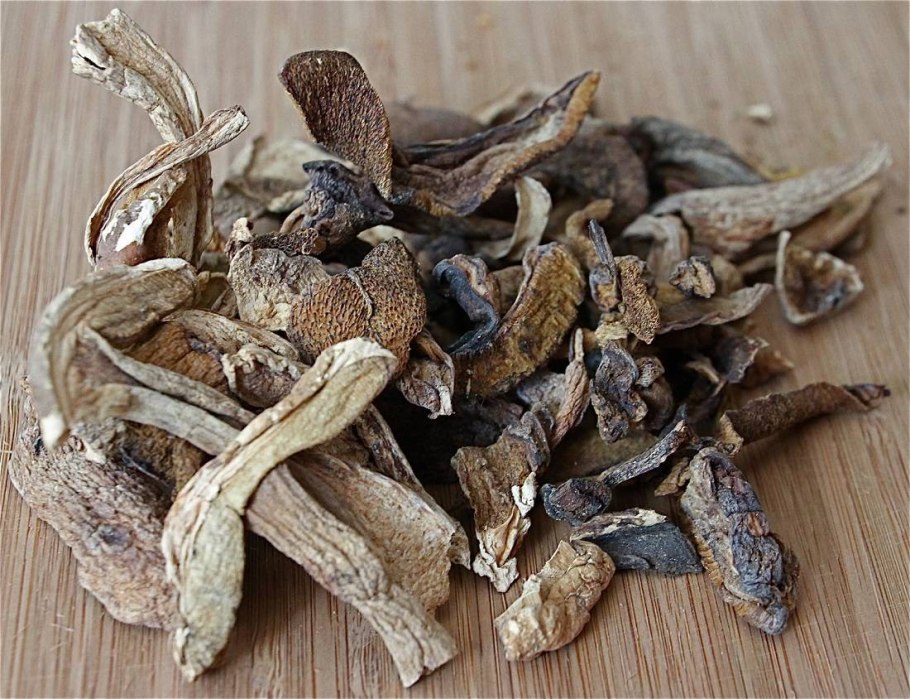 Хранение сушеных грибов