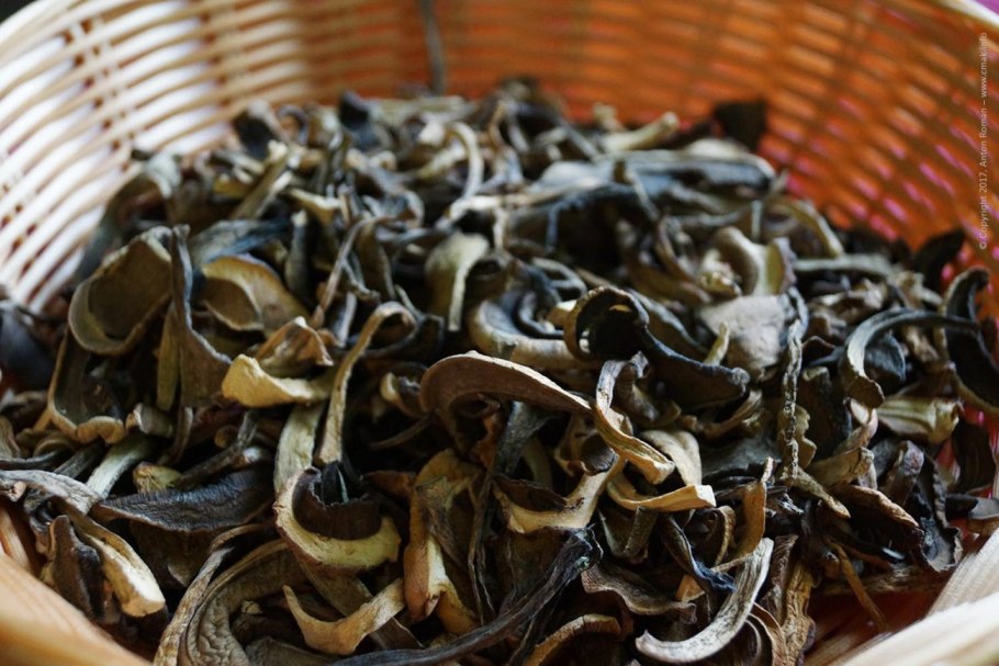 Сушеные грибы