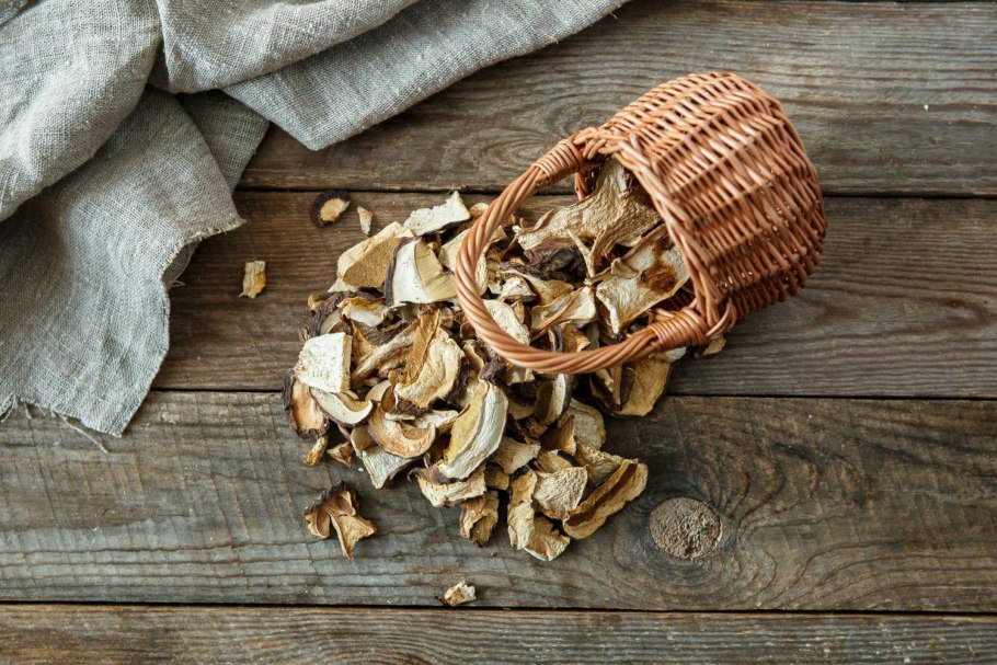 Сушеные грибы