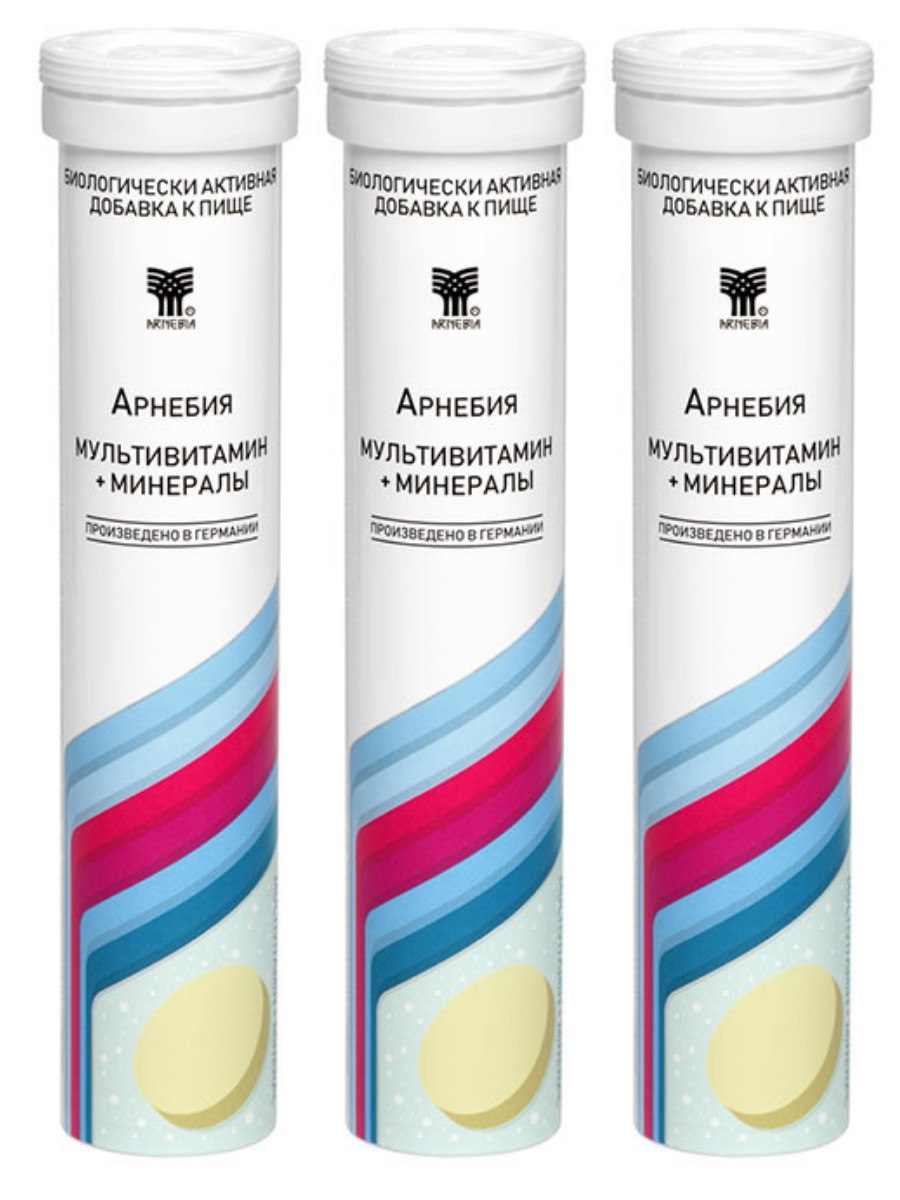 Витамины без сахара шипучие Арнебия