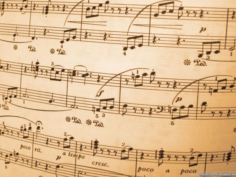 Ноты старинные