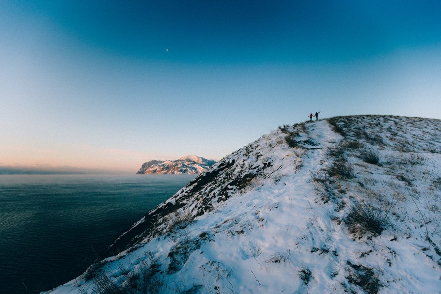 Крым Коктебель зима