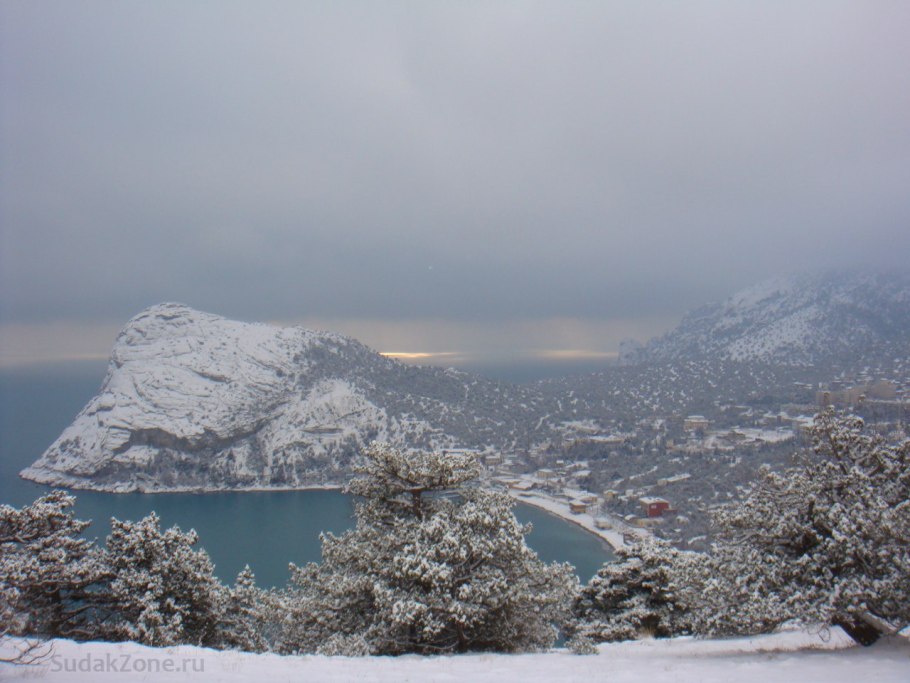 Южный берег Крыма зима